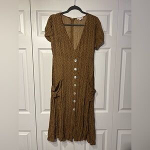 Boho midi dress